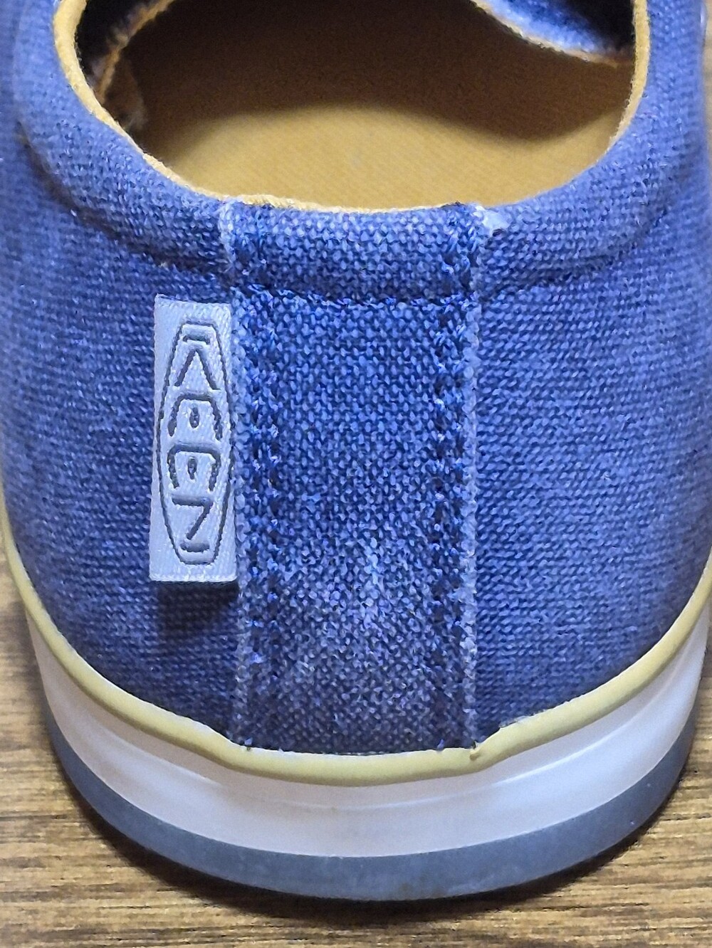 KEEN Women's Coronado Blue Canvas Casual Sneaker, Size US 8 - Picture 15 of 16